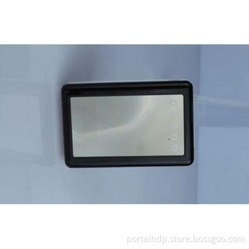 Dual Usb Black Portable Power Bank 6600mAh For Htc